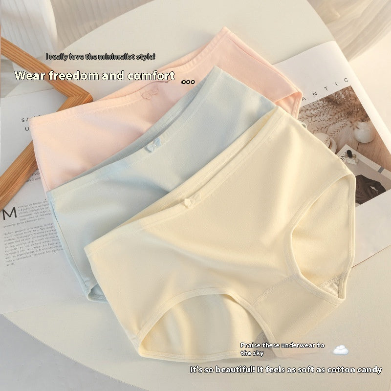 7A Antibacterial Cotton Crotch Women's Underwear Simple And Cute - Chic Angle
